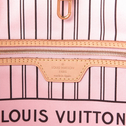 Louis Vuitton Monogram Neo Neverfull MM Rose Ballerine 6 of 9