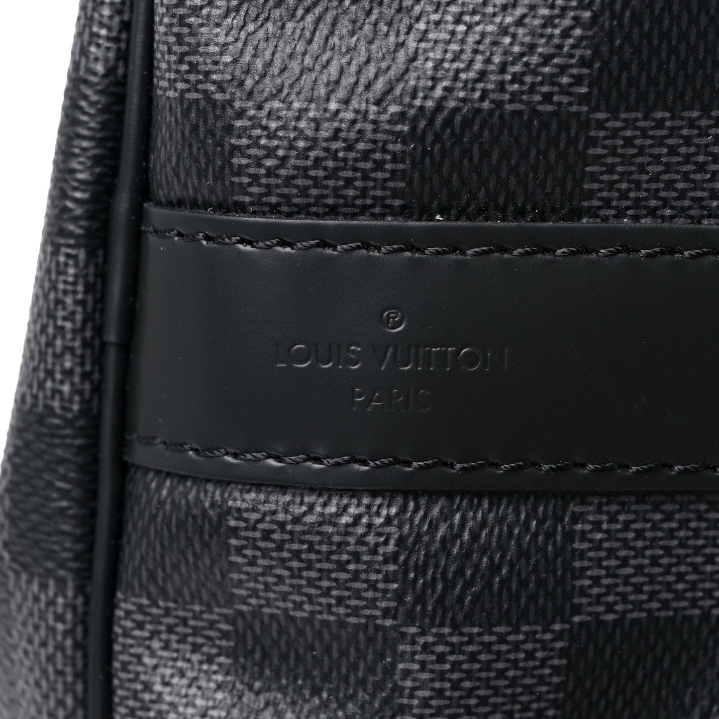 Damier Graphite Keepall Bandouliere 55