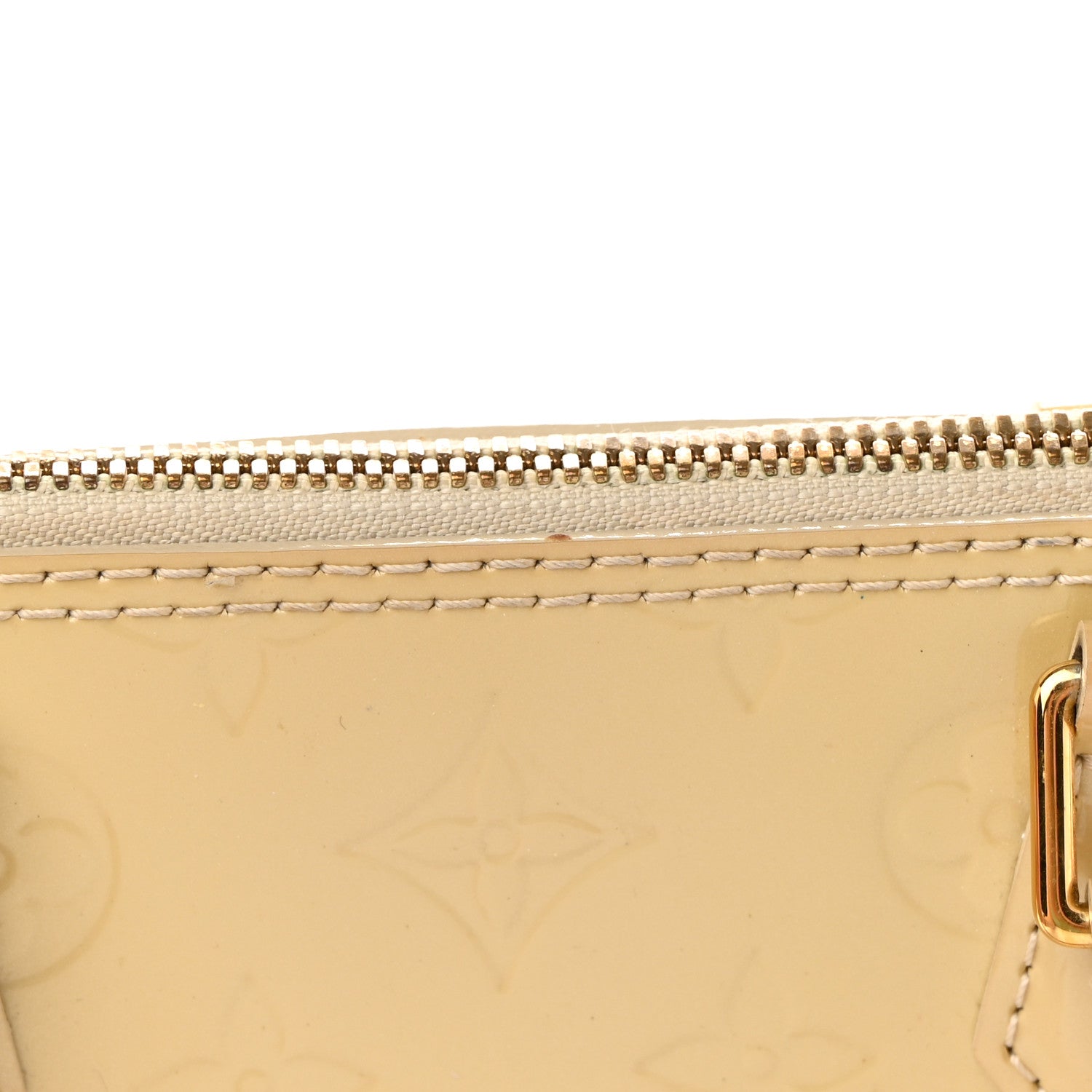 Louis Vuitton Vernis Alma PM Blanc Corail 18 of 18
