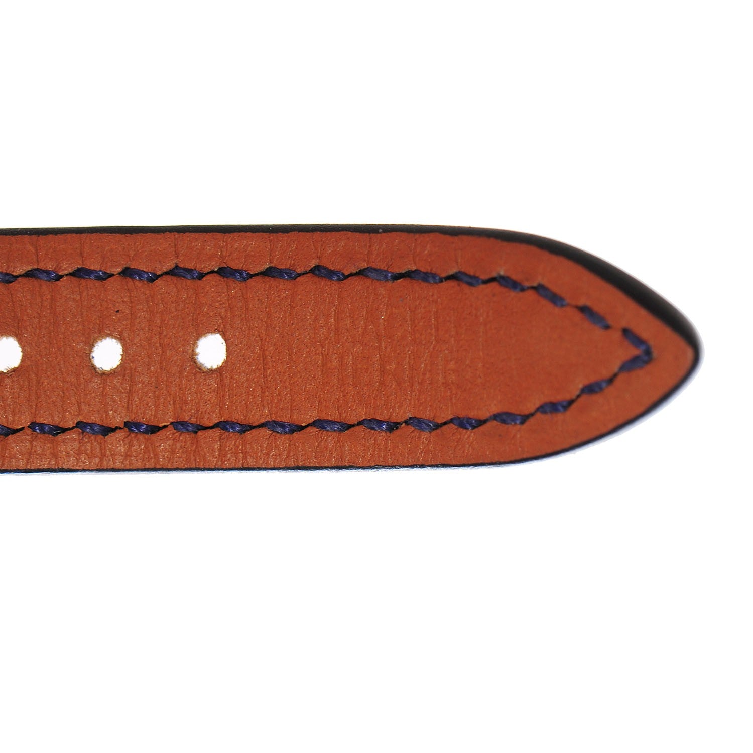 Hermes Swift Calfskin Cape Cod PM Double Tour Watch Bleu Electrique 11 of 14