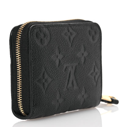 Louis Vuitton Empreinte Zippy Coin Purse Black 3 of 9