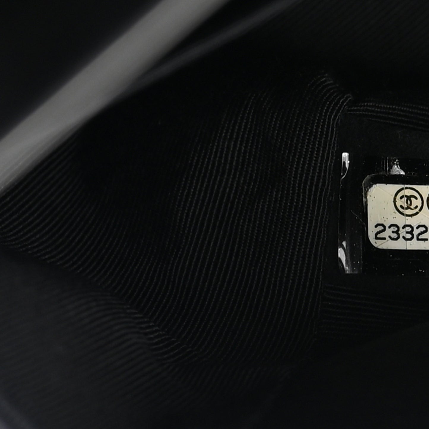 Calfskin Medium Classic Pure Double Flap Black