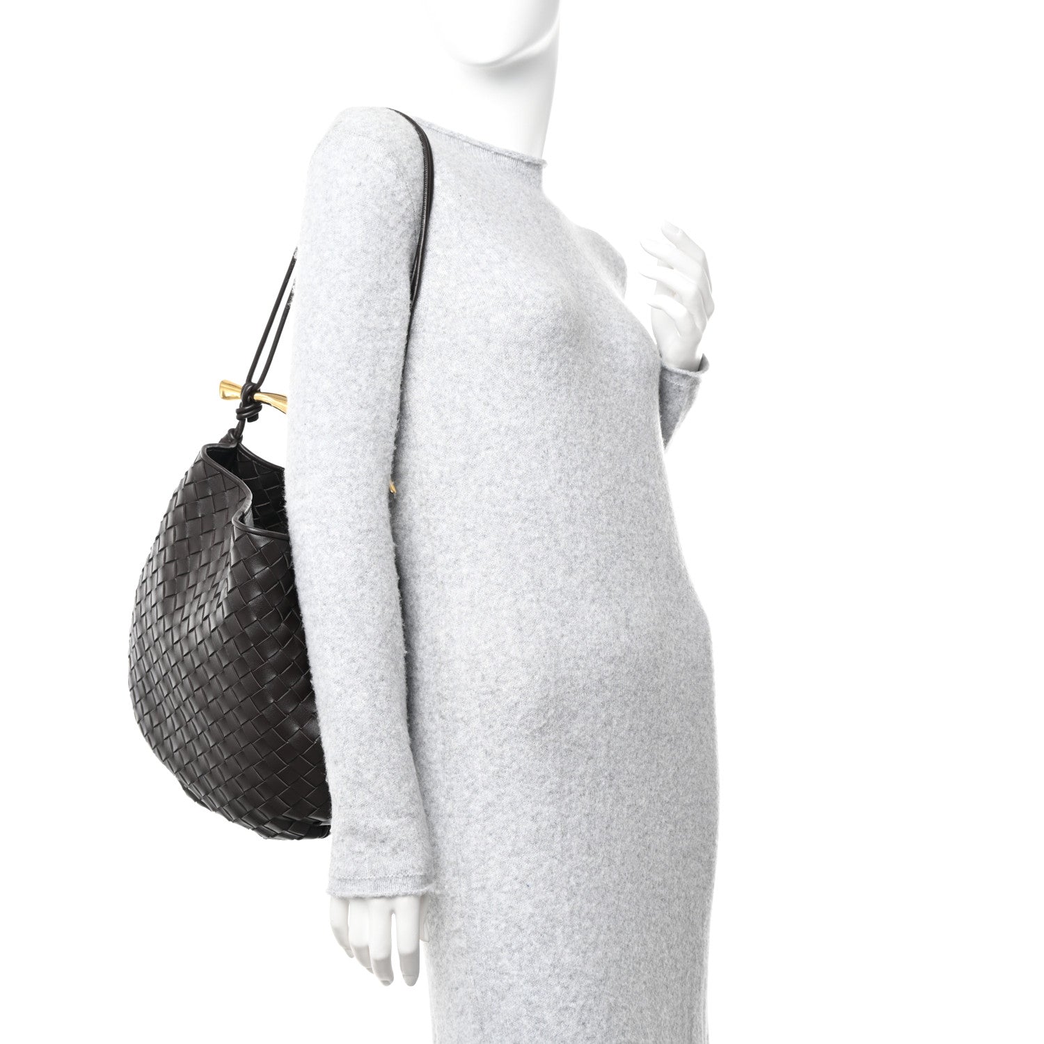 Bottega Veneta Nappa Intrecciato Medium Sardine Bag Fondant 2 of 10
