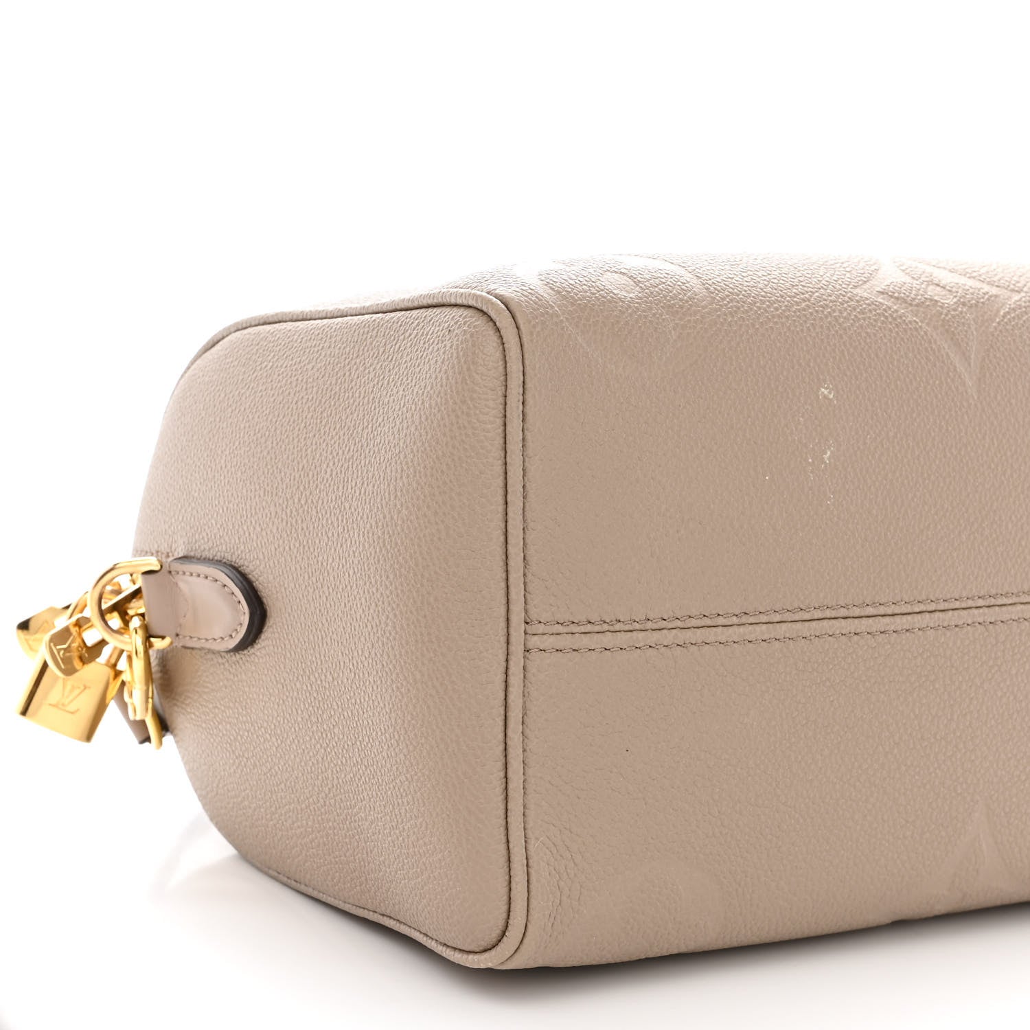 Louis Vuitton Empreinte Monogram Giant Speedy Bandouliere 25 Tourterelle 8 of 11