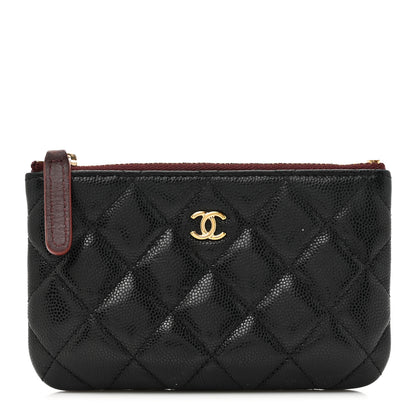 Chanel Caviar Quilted Small Pouch Black 1 of 12