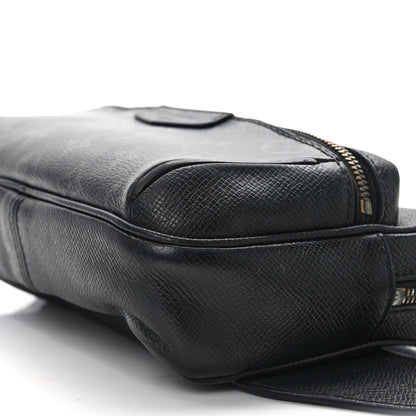 Louis Vuitton Taiga Monogram Eclipse Outdoor Bum Bag Black 9 of 9