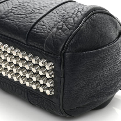 Alexander Wang Pebbled Lambskin Rockie Navy Rhodium Hardware 9 of 11