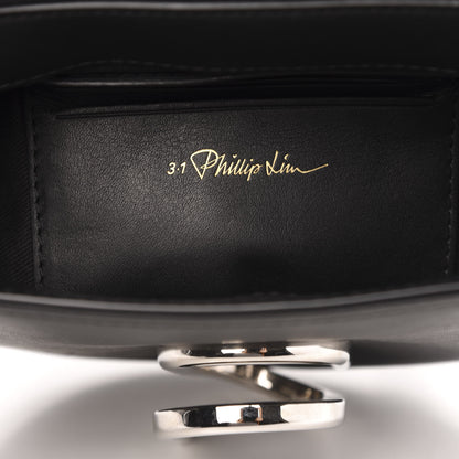 3.1 Phillip Lim 3.1 Calfskin Alix Rings Saddle Crossbody Bag Black 7 of 11