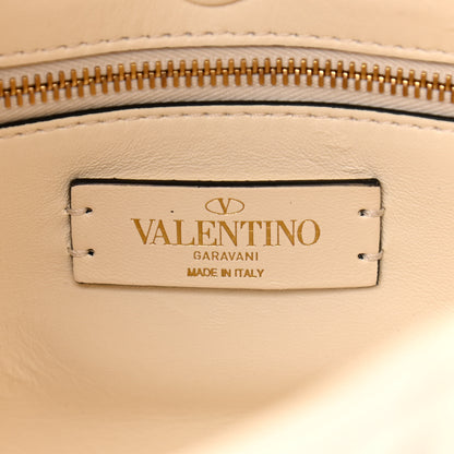 Valentino Garavani Nappa Large Roman Stud Craving Shoulder Bag Ivory 5 of 8