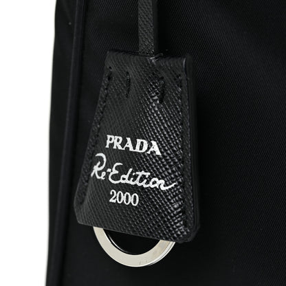 Prada Tessuto Nylon Mini Re-Edition 2000 Bag Black 11 of 11