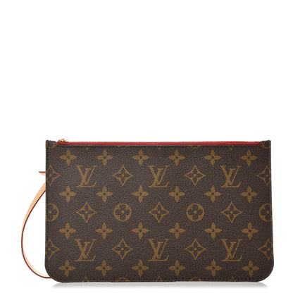 Louis Vuitton Monogram Neverfull MM GM Pochette Cherry 1 of 7