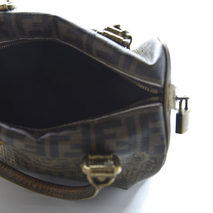 Fendi Zucca Spalmati Palazzo Print Forever Boston Tabacco 5 of 10