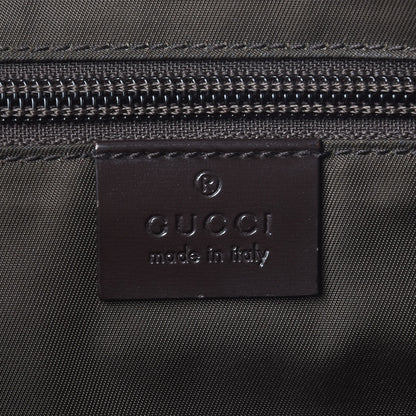 Gucci GG Plus Monogram Large Interlocking G Flap Messenger Bag Beige Dark Brown 6 of 7