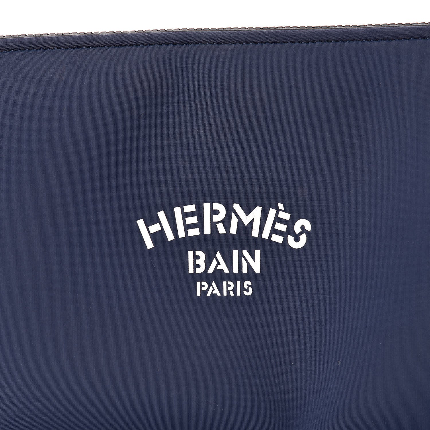 Hermes Neobain Polymide Eltane MM Flat Beach Case Bleu 10 of 12