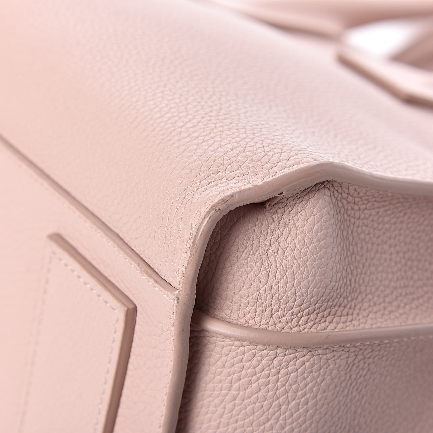 Grained Calfskin Small Supple Sac De Jour Rose