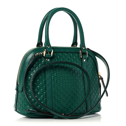 Gucci Soft Microguccissima Mini Dome Bag Emerald 3 of 11