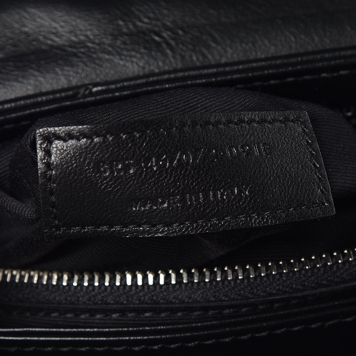 Calfskin Y Quilted Monogram Toy Loulou Crossbody Bag Black