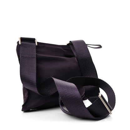 Prada Tessuto Nylon Small Flat Messenger Bag Granato 3 of 11