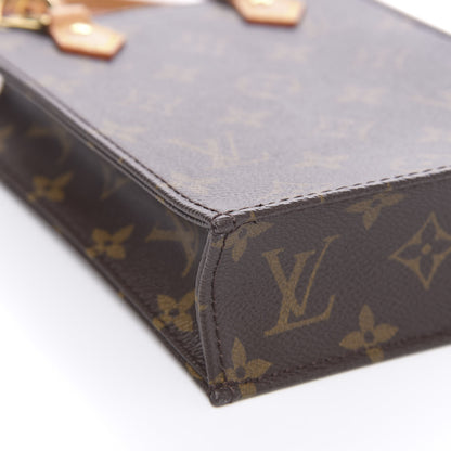 Louis Vuitton Monogram Petit Sac Plat 7 of 9