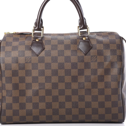 Louis Vuitton Damier Ebene Speedy 30 7 of 13