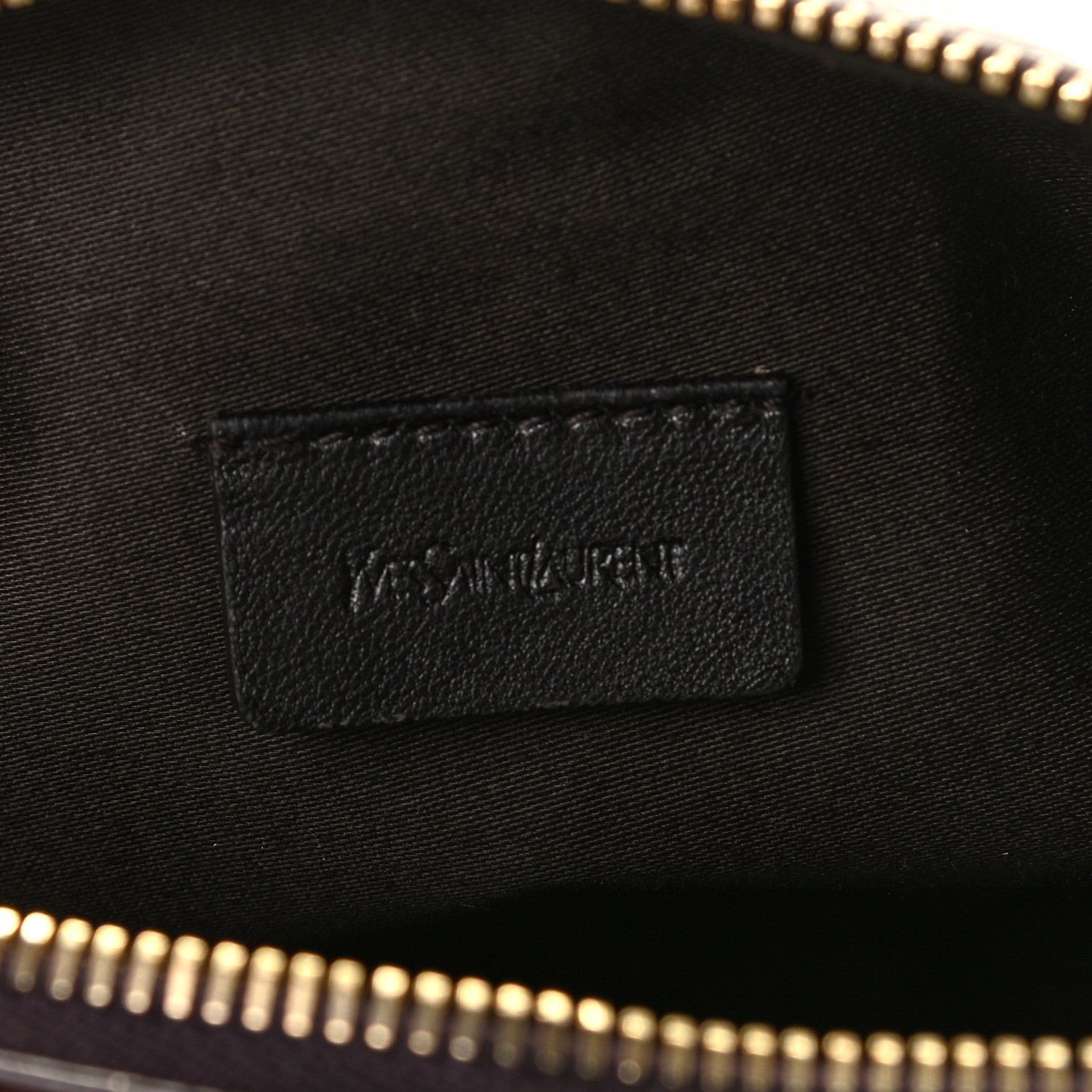 Saint Laurent Patent Muse Cosmetic Case Burgundy 5 of 7