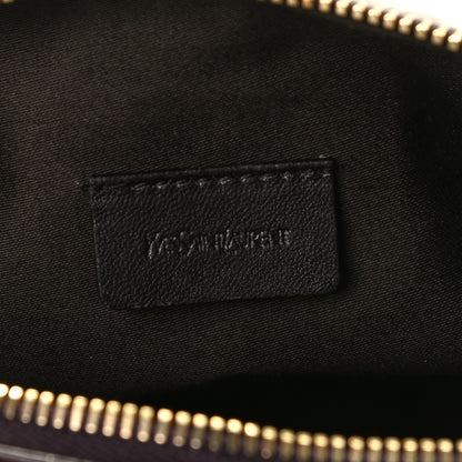 Saint Laurent Patent Muse Cosmetic Case Burgundy 5 of 7