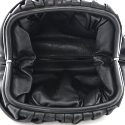 Bottega Veneta Smooth Butter Calf The Pouch Oversized Clutch Black 5 of 12