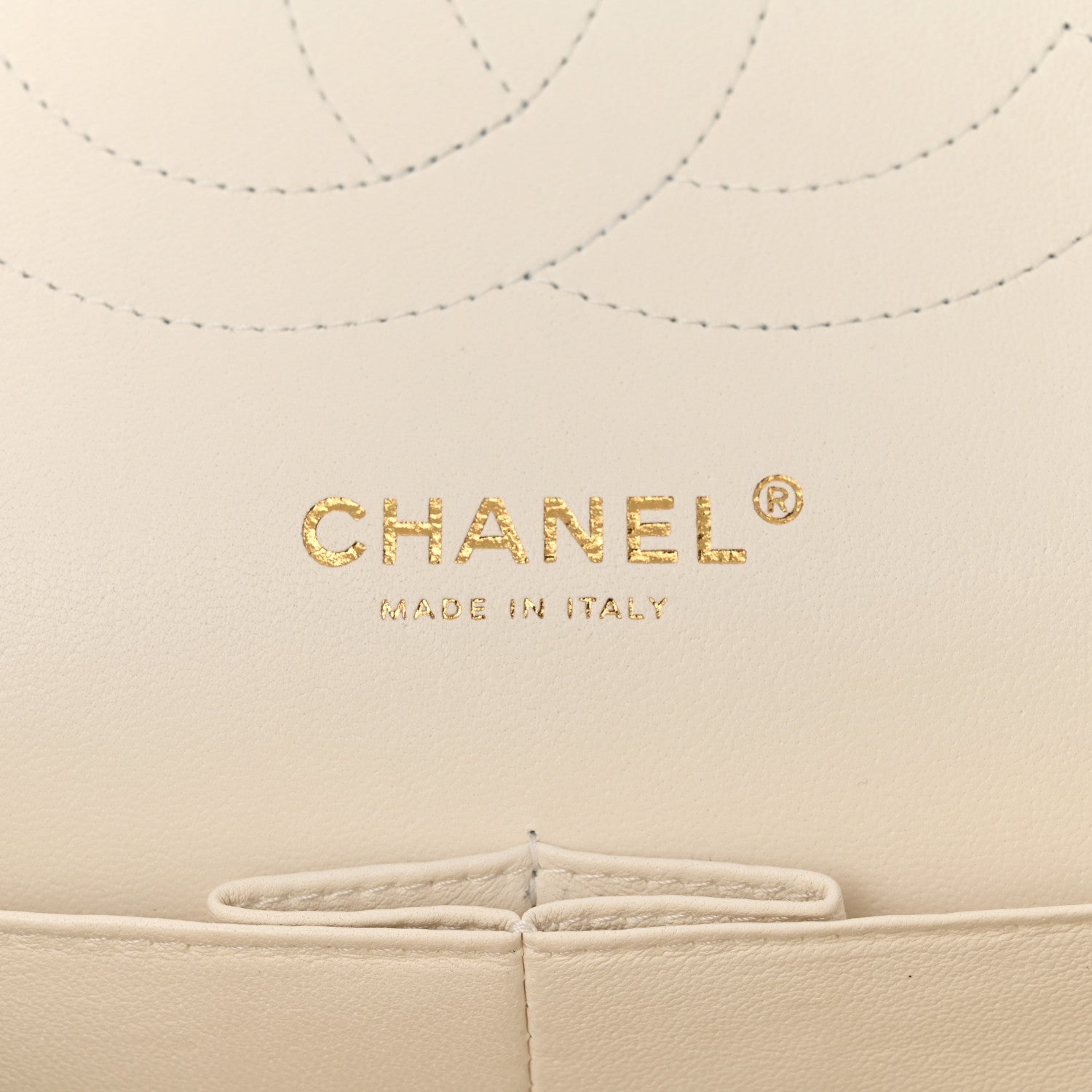 Chanel Caviar Quilted Jumbo Double Flap White 5 of 9