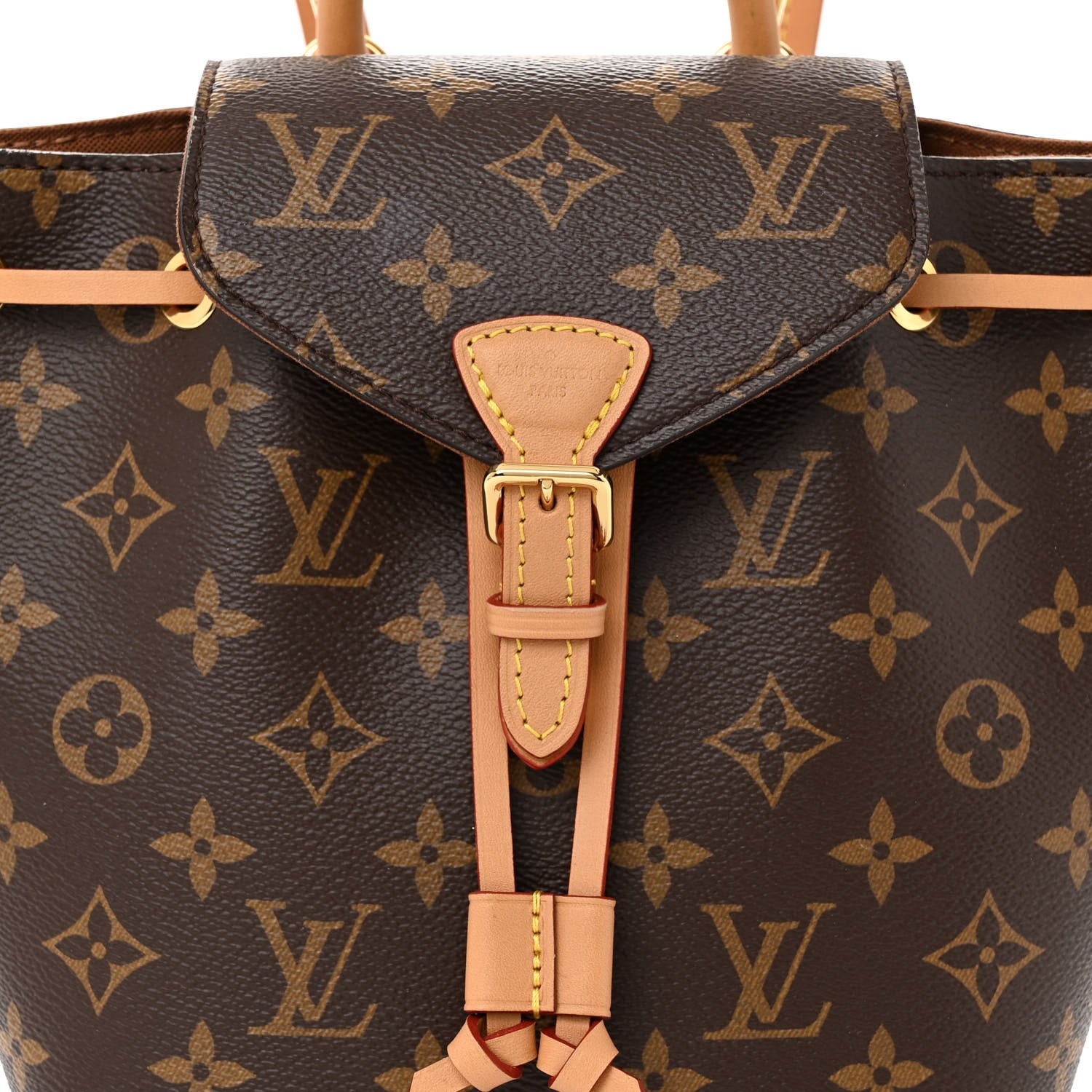 Louis Vuitton Monogram Montsouris BB Backpack Natural 7 of 9
