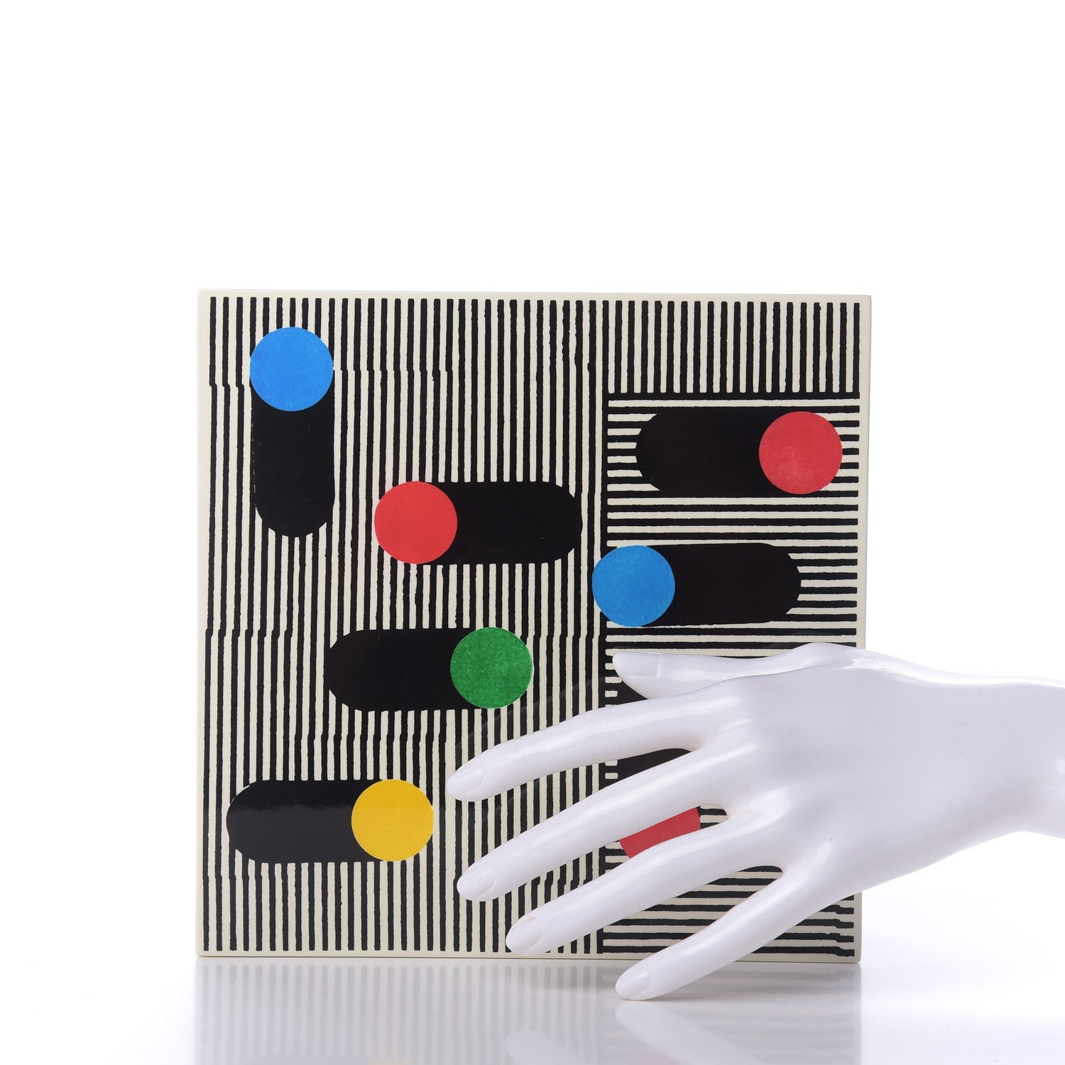Hermes Lacquered Wood Medium Box Multicolor 2 of 8