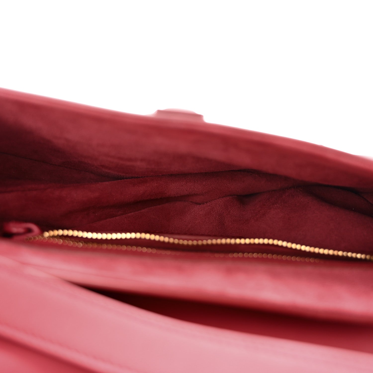Christian Dior Ultra Matte Calfskin Saddle Bag Red 5 of 10