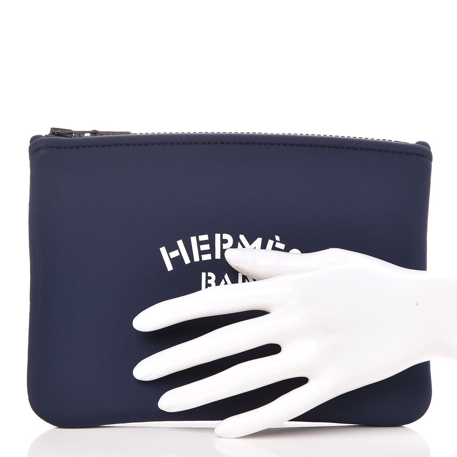 Hermes Neoprene Neobain Small Case Bleu 2 of 7
