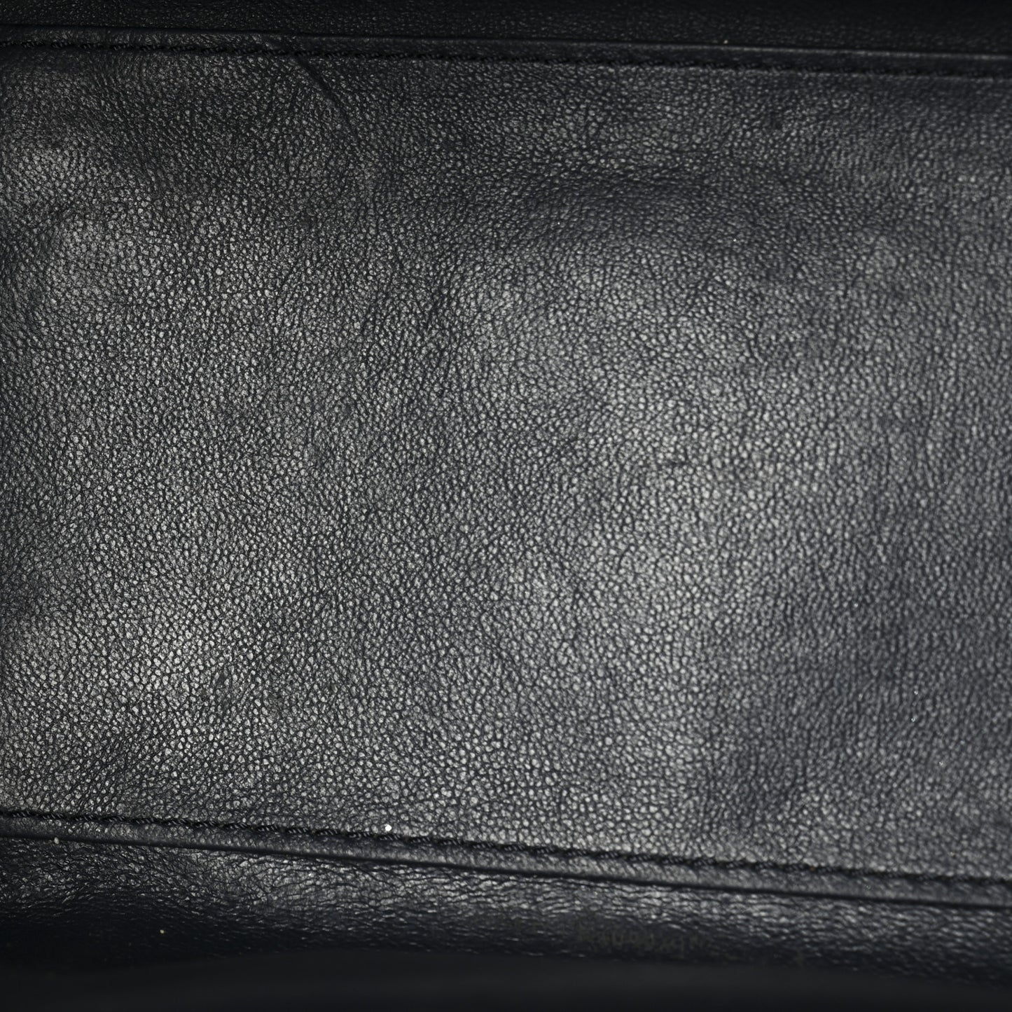 Smooth Calfskin Micro Luggage Navy Blue