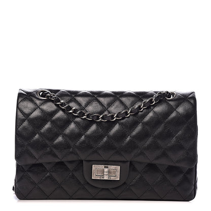 Chanel Lambskin Quilted Medium Hybrid Reissue Flap Black 1 of 13