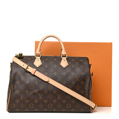 Louis Vuitton Monogram Speedy Bandouliere 35 10 of 10