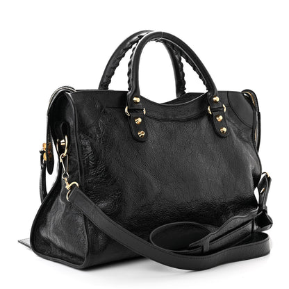 Balenciaga Agneau Classic Gold Hardware City Black 3 of 12