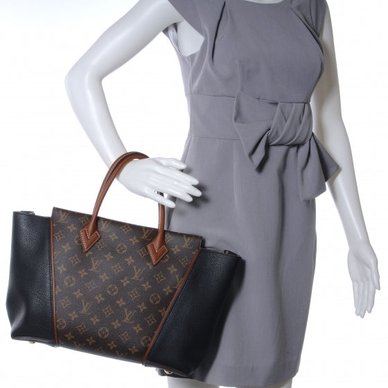 Louis Vuitton Monogram Tote W PM Black 2 of 8