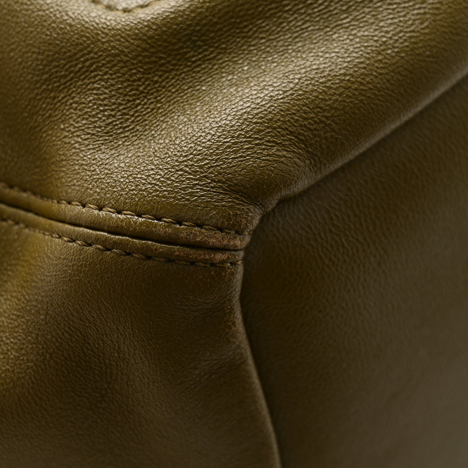 Loewe Mellow Nappa Small Squeeze Bag Olive 14 of 14