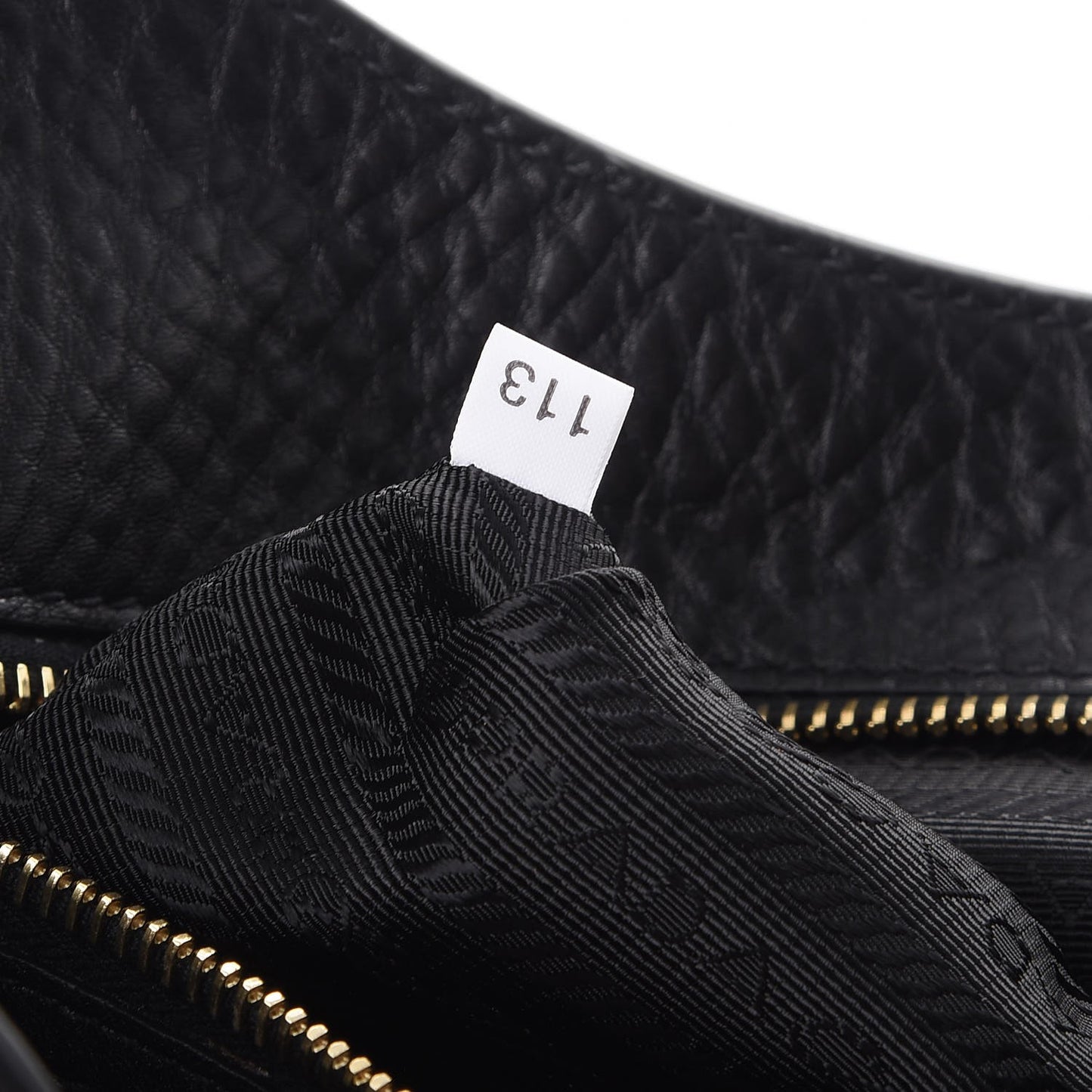 Vitello Daino Buckle Tote Nero Black