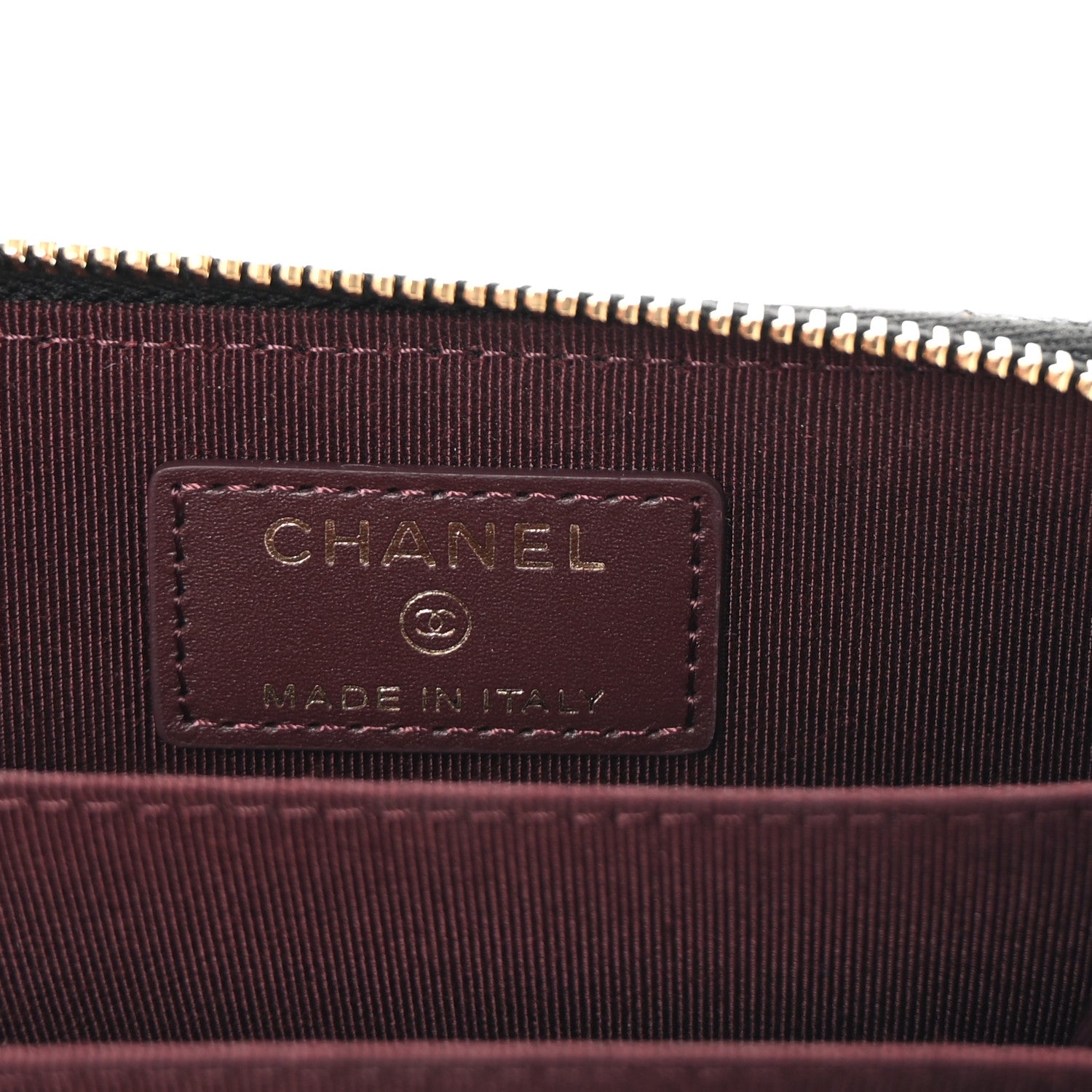 Chanel Caviar Quilted Zip Coin Purse Black 6 of 8