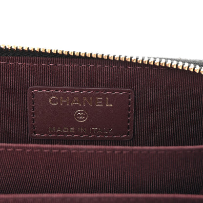 Chanel Caviar Quilted Zip Coin Purse Black 6 of 8