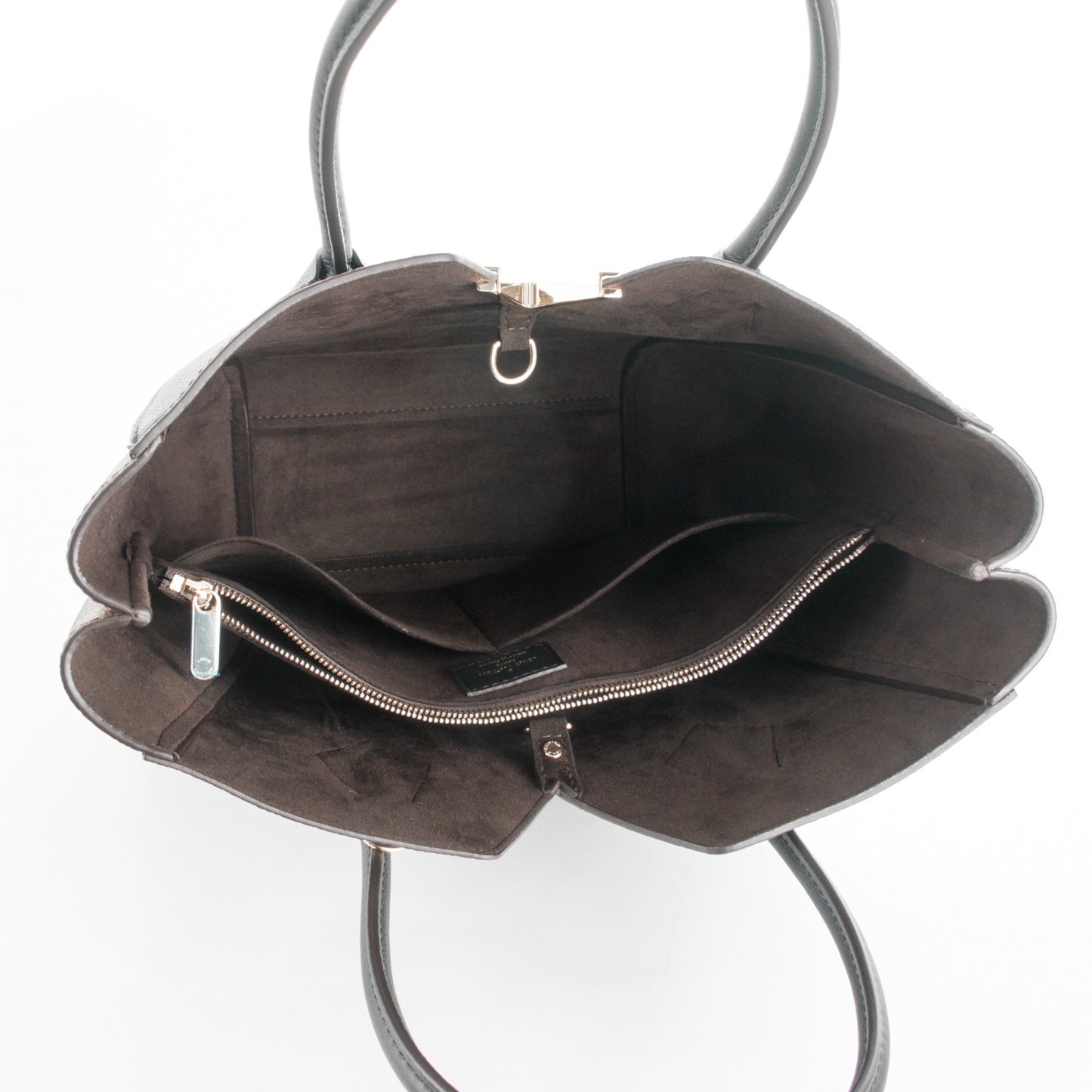 Calfskin Monogram Kimono Tote PM Black