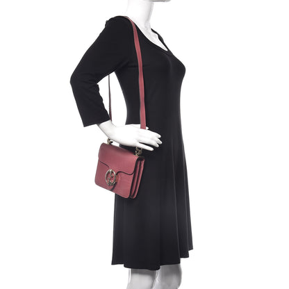 Gucci Calfskin Small 1973 Shoulder Flap Bag Peonia Flower 2 of 20