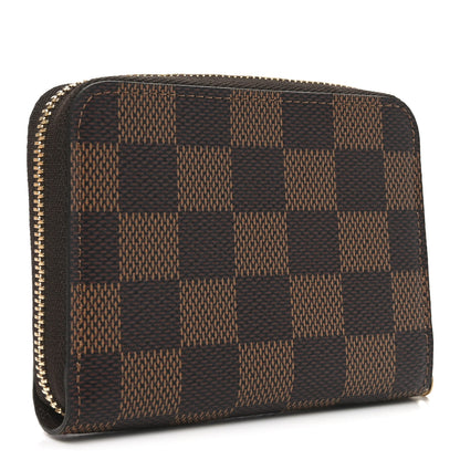 Louis Vuitton Damier Ebene Zippy Coin Purse 3 of 7