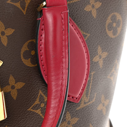 Louis Vuitton Monogram Flower Zipped Tote PM Lie de Vin 16 of 19