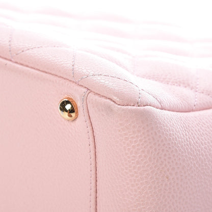 Chanel Caviar Quilted Petit Timeless Shopping Tote PTT Pink 11 of 12