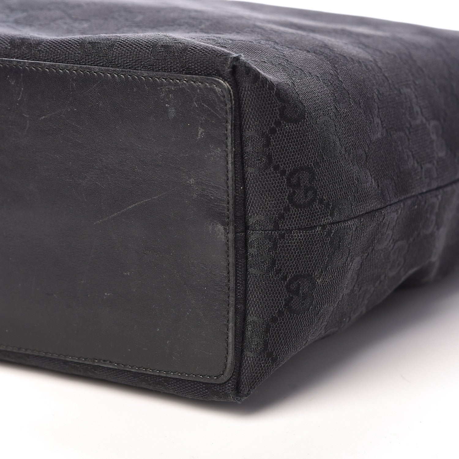 Gucci Monogram Bucket Tote Black 15 of 20