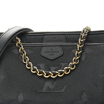 Louis Vuitton Empreinte Monogram Giant Multi Pochette Accessories Black 8 of 10