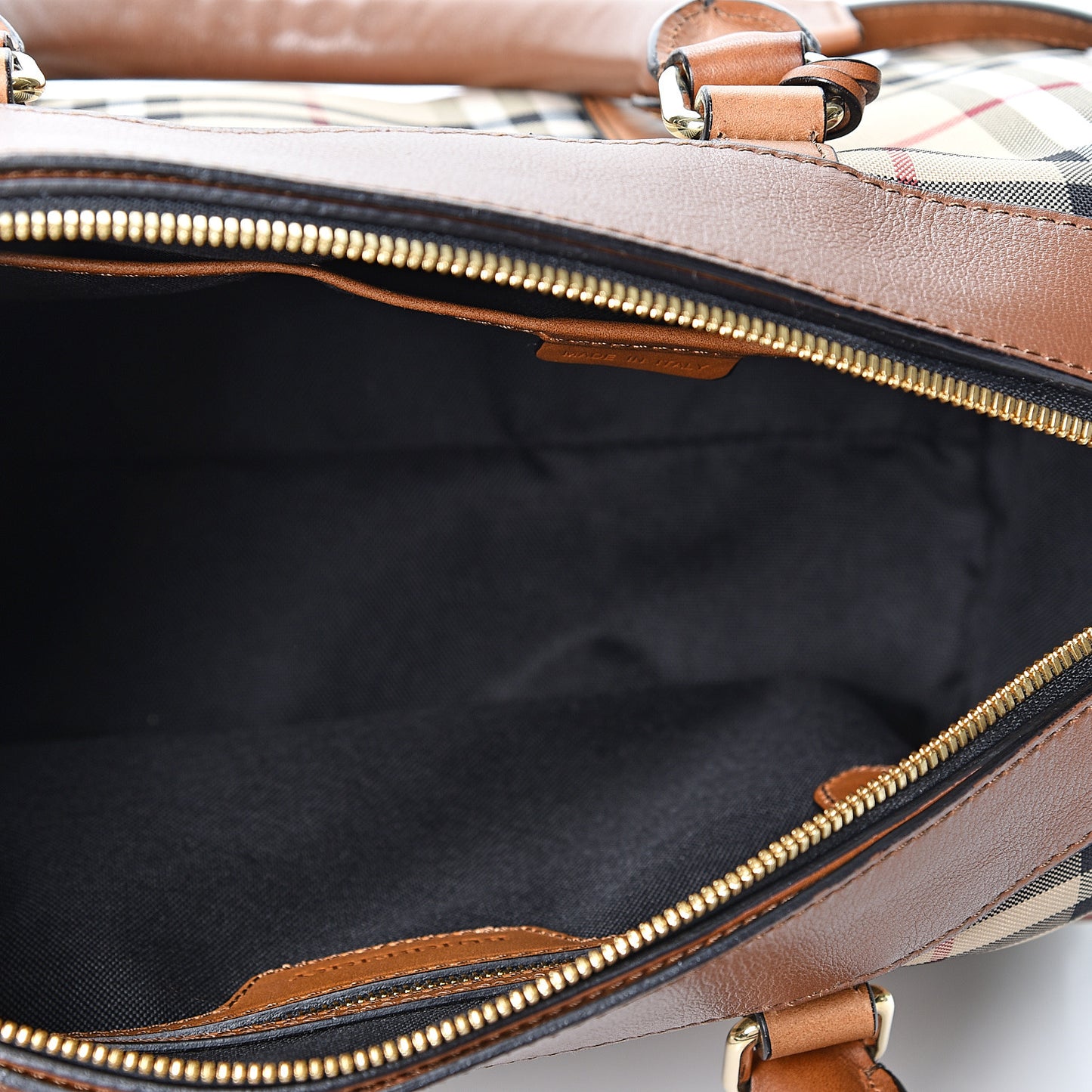 Horseferry Check Medium Alchester Bowling Bag Tan