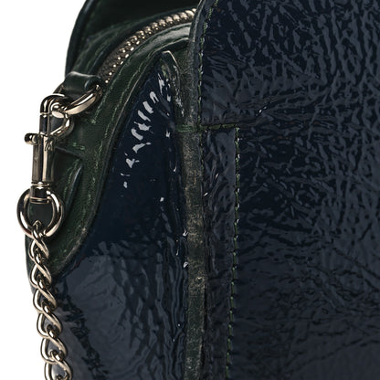 Louis Vuitton Vernis Deerskin Bonded Chain Pochette Marine 9 of 9